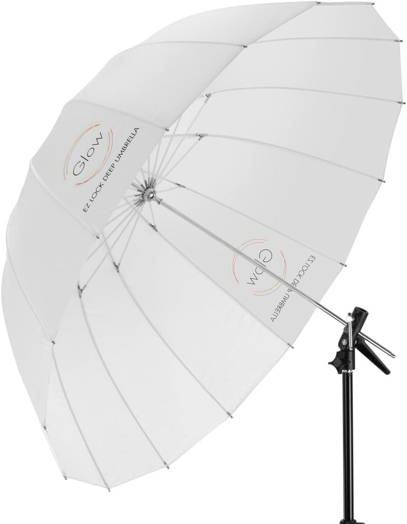 Glow Easy Lock X-Large Deep Translucent Fiberglass Umbrella (65") - Image 1