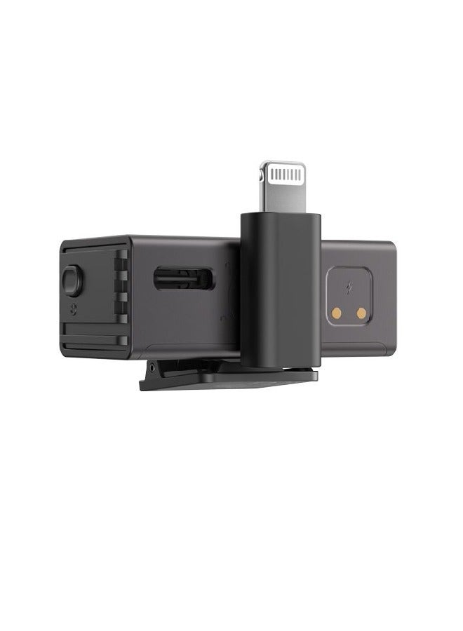 BOYA BOYALINK 3-04 Button-Sized 2.4Ghz Wireless Microphone System for USB-C, Lightning & 3.5mm Devices  - Image 2