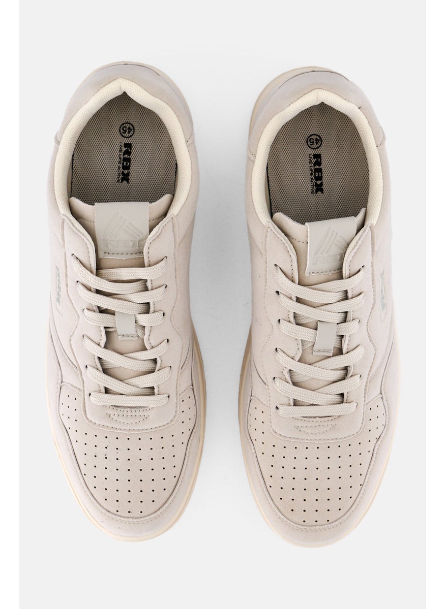 RBX - Men Lace Up Sports Shoes, Light Grey - Image 1