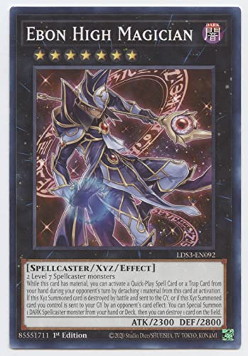 YuGiOh Ebon High Magician LDS3EN092 Common 1st Edition - Image 1
