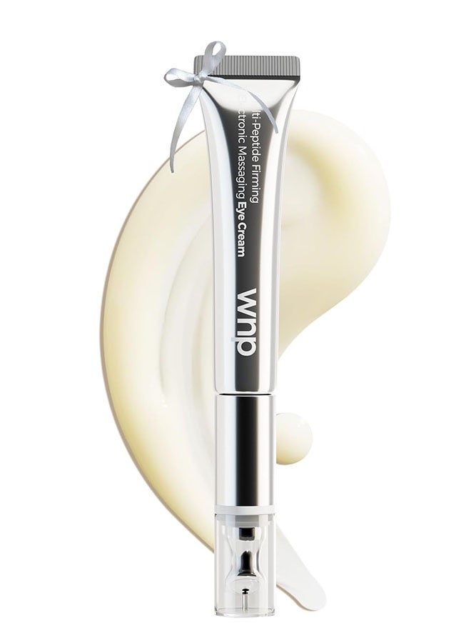 WNP Multi Peptide Fimming Electronic Massaging Eye Cream, Wrinkle Eraser and Anti Aging Eye Cream for Puffiness and Bags Under Eyes Cream, Multi Peptide Firming Eye Tightener - Image 1