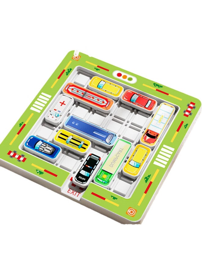 Xst Garage Removal Children'S Toy Parking Lot, Huarong Road Sliding Puzzle, Magnetic Baby Intelligence Space Thinking Training - Image 1