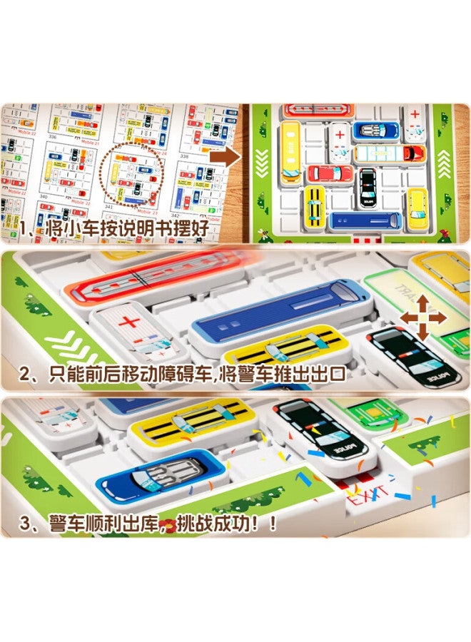 Xst Garage Removal Children'S Toy Parking Lot, Huarong Road Sliding Puzzle, Magnetic Baby Intelligence Space Thinking Training - Image 3