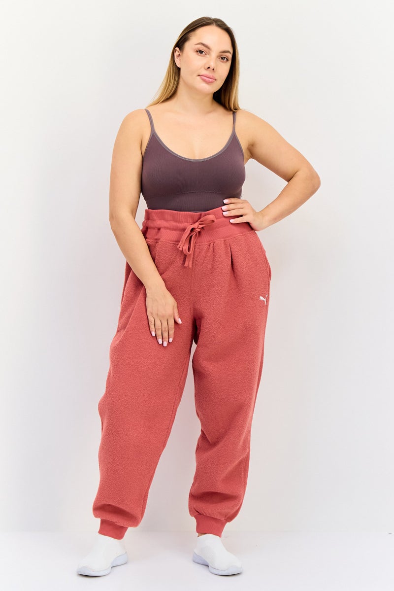 PUMA Women Sportswear Fit Brand Logo Outdoor Sweatpants, Astro Red - Image 3