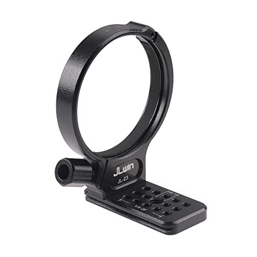 Hersmay Tripod Collar Mount Ring for Sigma 100-400 F5-6.3 DG DN OS Lens(E Mount/L Mount/FX Mount),for Sigma 105mm F1.4 DG HSM Art(EF Mount/FX Mount/E Mount/L Mount) Built-in Arca Quick Release Plate - Image 1