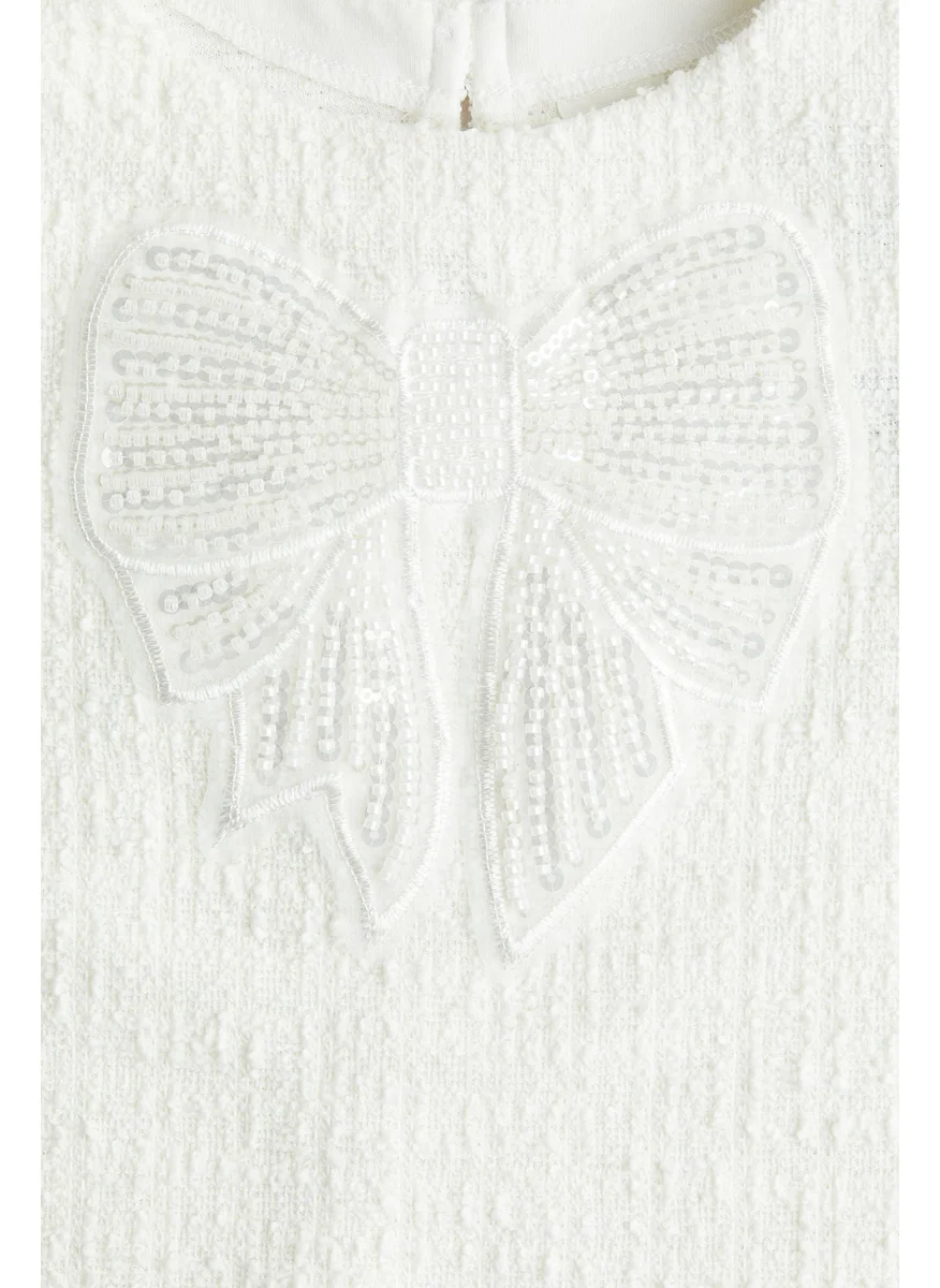 H&M Bouclé-Weave Dress