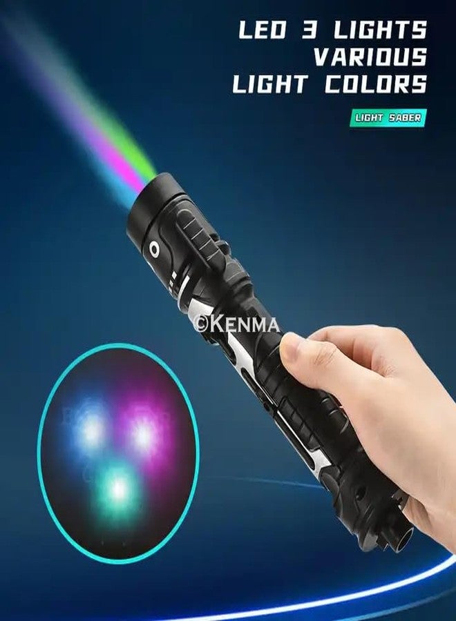 Kenma Star Wars Light Saber Multicolor with Sound Effect and Light Sabers Without Batteries (Set of 2) 68CM,3 Year And Up - Image 5