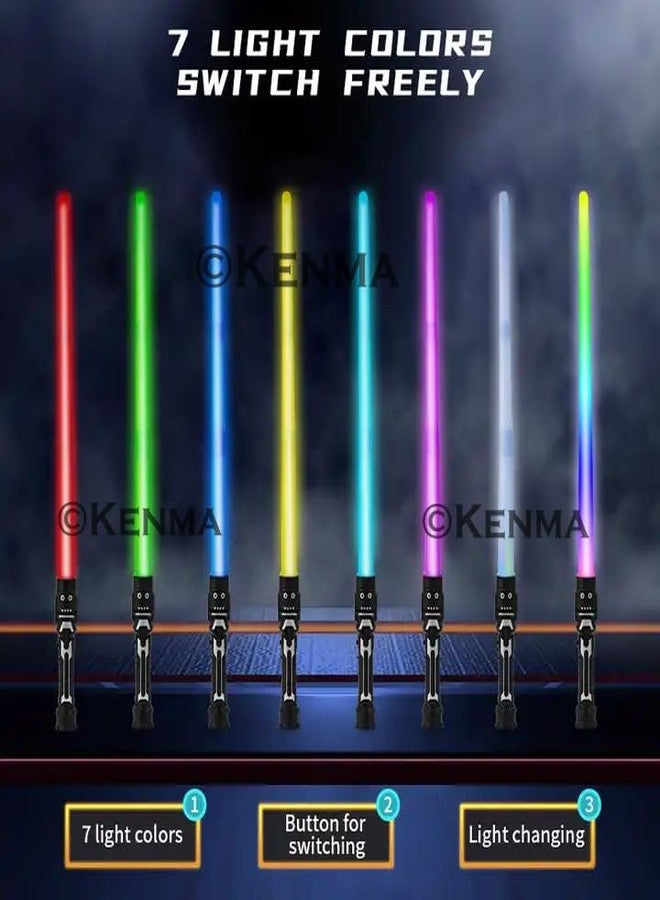 Kenma Star Wars Light Saber Multicolor with Sound Effect and Light Sabers Without Batteries (Set of 2) 68CM,3 Year And Up - Image 2