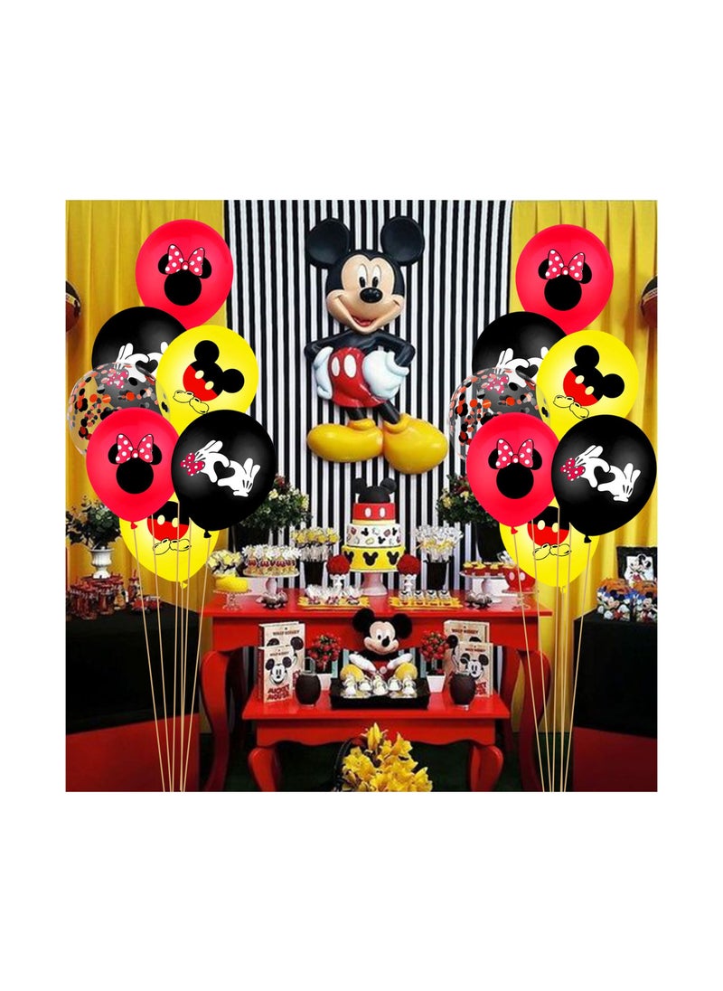 LA FIESTA - 26 Piece Mickey Mouse Birthday Decoration Set - Image 1