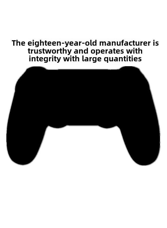 Source Wireless Bluetooth PS4 Handle Six Axis Ps Game Handle Dual Shock P4 Controller Pro Handle-Product Color:Silver---universal  - Image 5