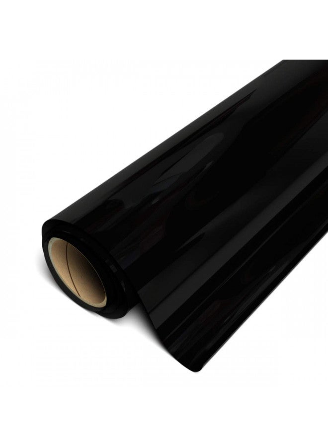 SISER Siser EasyWeed Matte Black HTV 11.8"x1yd Roll - Iron on Heat Transfer Vinyl - Image 1