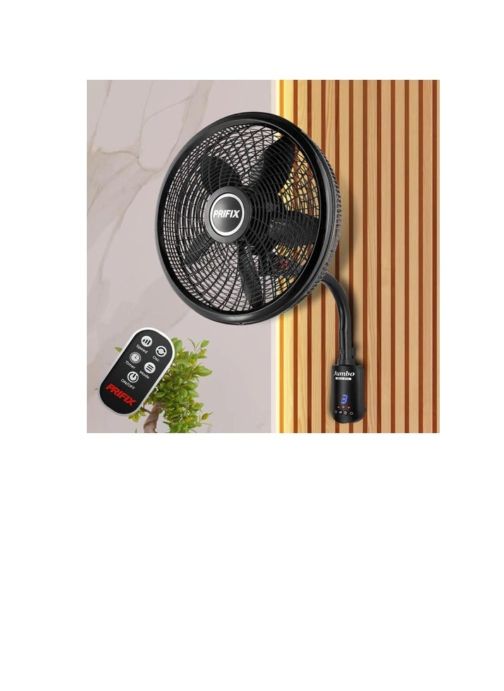 Prifix Prifix Jumbo wall fan with remote 21 in 