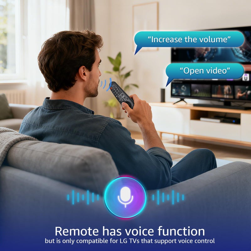 ENJOYLink Voice-Magic-for-LG-TV-Remote-Control-Replacement Compatible with LG Smart OLED Thinq Webos TVs for AKB75855501 AN-MR24gn MR23gn MR22gn MR21ga MR20ga - Image 4