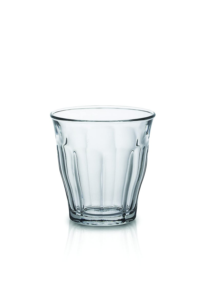 Duralex Picardie Glass Tumbler Set of 6, 10-7/8 ounce, Clear - Image 1