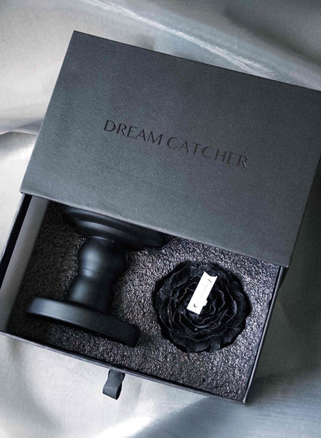 Dreamcatcher Blackberry & Basil Scented Peony Candle Gift Set, Handmade Natural Soy Wax Candle with Ceramic Holder, 7-Hour Burn Time, Luxury Aromatherapy Candle for Home Relaxation & Decor - Image 1