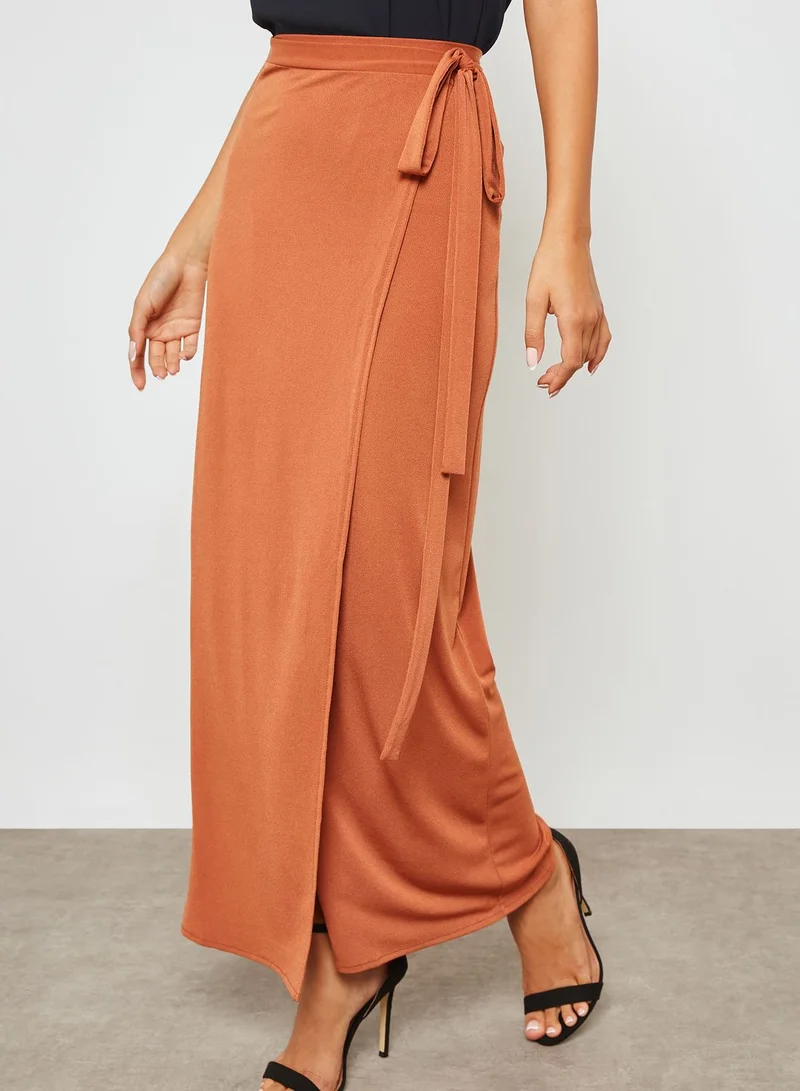 FOREVER 21 Wrap Maxi Skirt