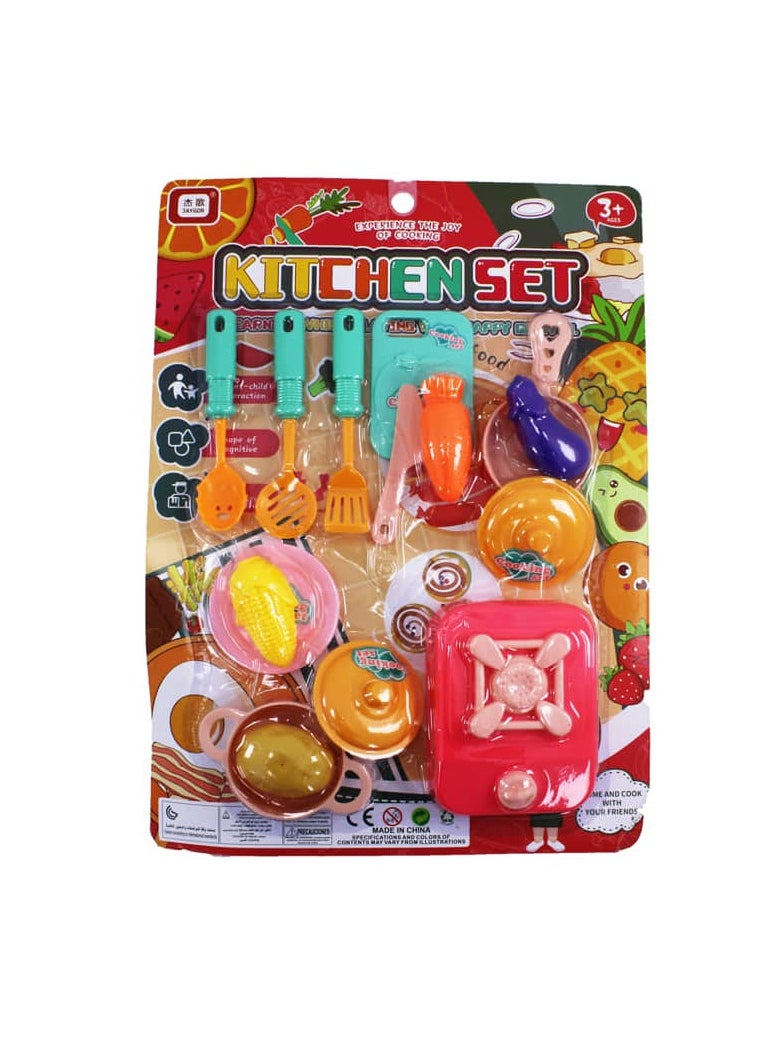 AL QADAH - Play House Kitchen Set Sparking Imagination in Young Chefs - Image 1