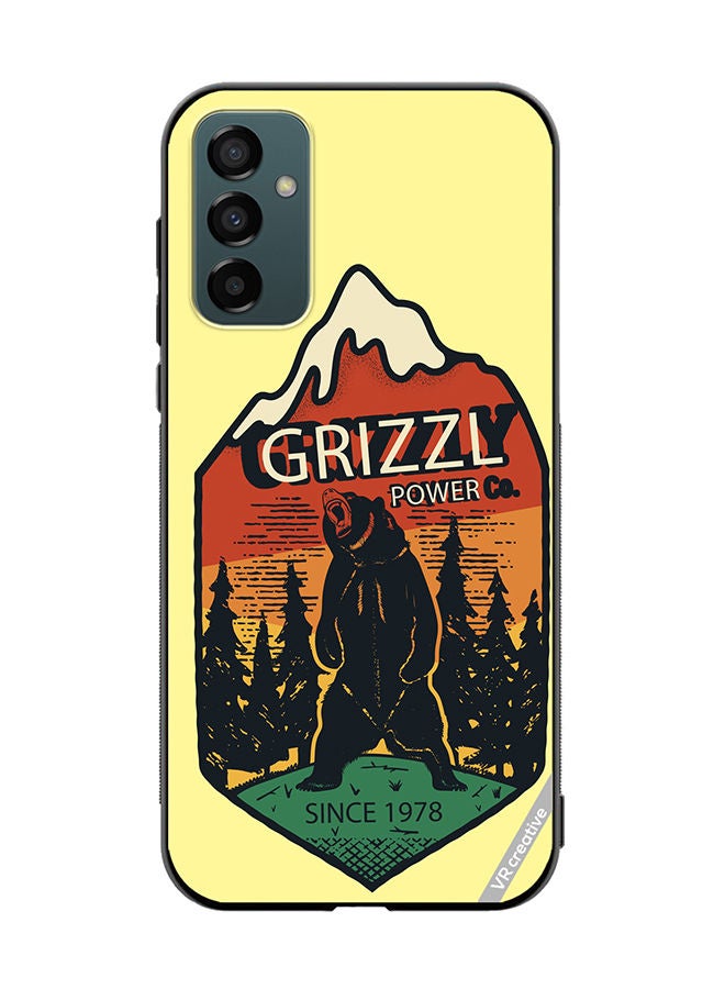 VR CREATIVE Protective Case Cover For Samsung Galaxy M23 Grizzly Bear Design Multicolour - Image 1