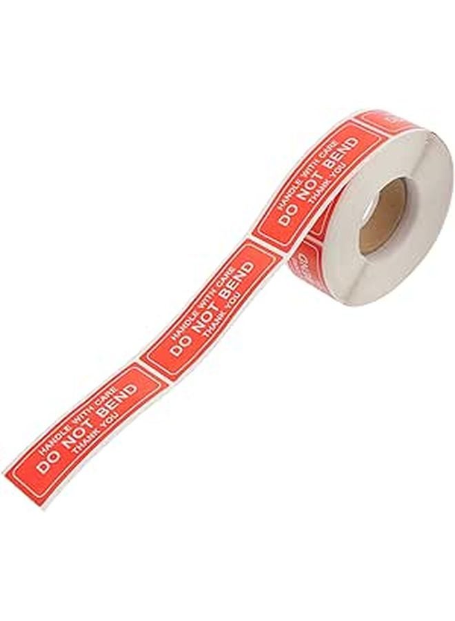 Handle With Care Fragile Shipping Stickers 500pcs Roll Paper Labels For Packing Transport Safety - Image 1