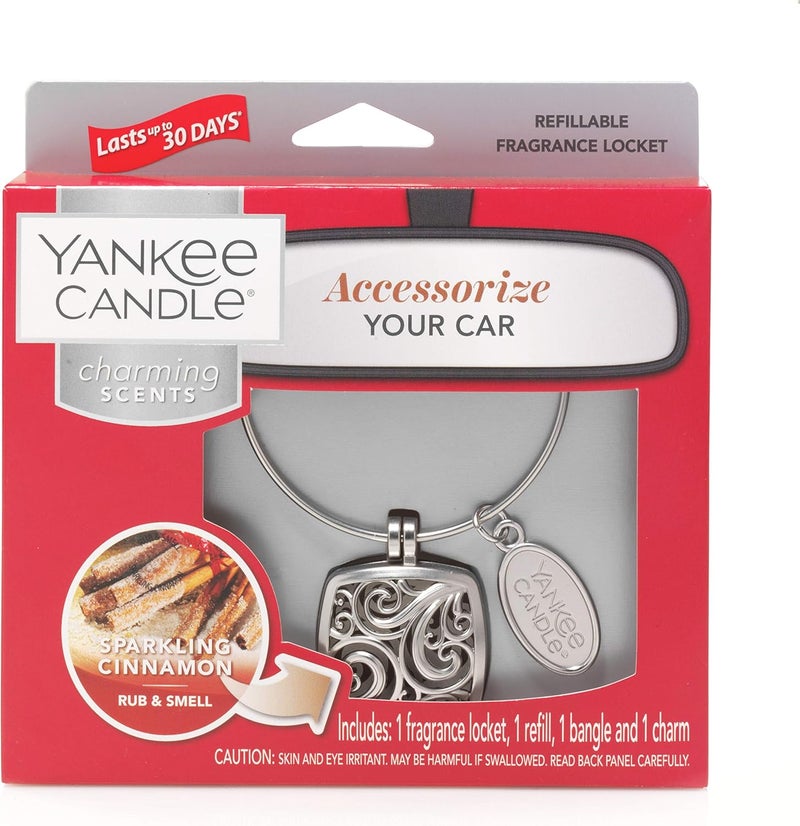 YANKEE CANDLE مجموعة البداية من Yankee Candle Charming Scents مع القرفة المتلألئة - Image 2