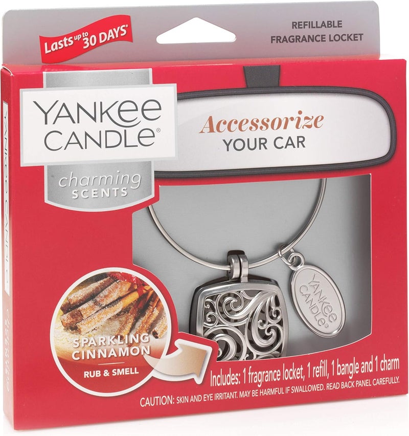 YANKEE CANDLE مجموعة البداية من Yankee Candle Charming Scents مع القرفة المتلألئة - Image 1