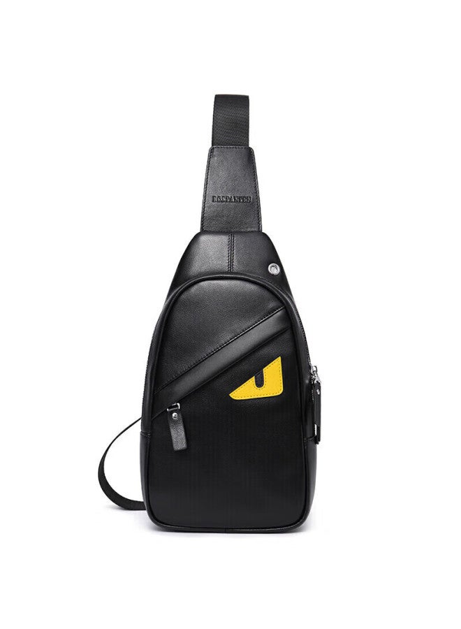 Bostanten Bosidandun Men's Chest Bag, Waist Bag, Mini Shoulder Crossbody Bag, Trendy College Student Backpack, Phone Bag, Sports Bag For Men And Women - Image 1