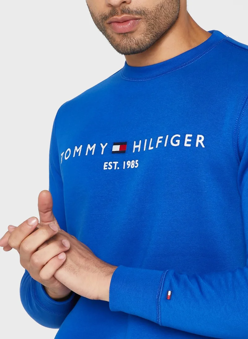 TOMMY HILFIGER Flex Fleece Crew Neck Sweatshirt
