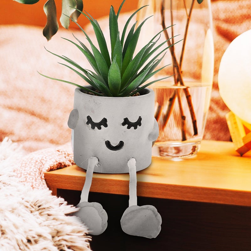 🌱 نباتات اصطناعية مزروعة للزينة للمكتب وغرفة النوم والحمام ٢ قطع - Image 3