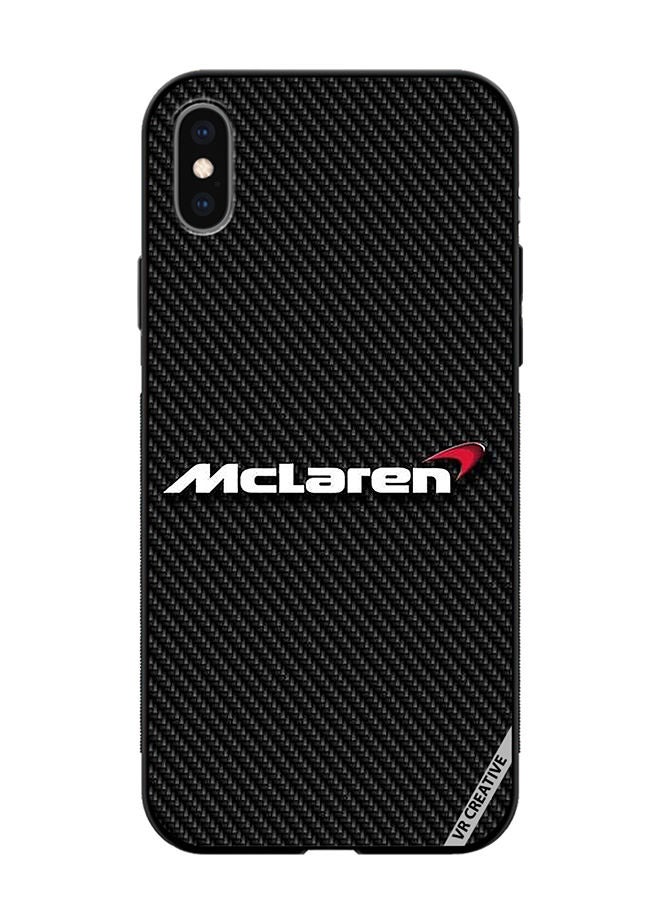 VR CREATIVE غطاء حماية لهاتف آبل آيفون XS ماكس بتصميم مكلارين متعدد الألوان - Image 1