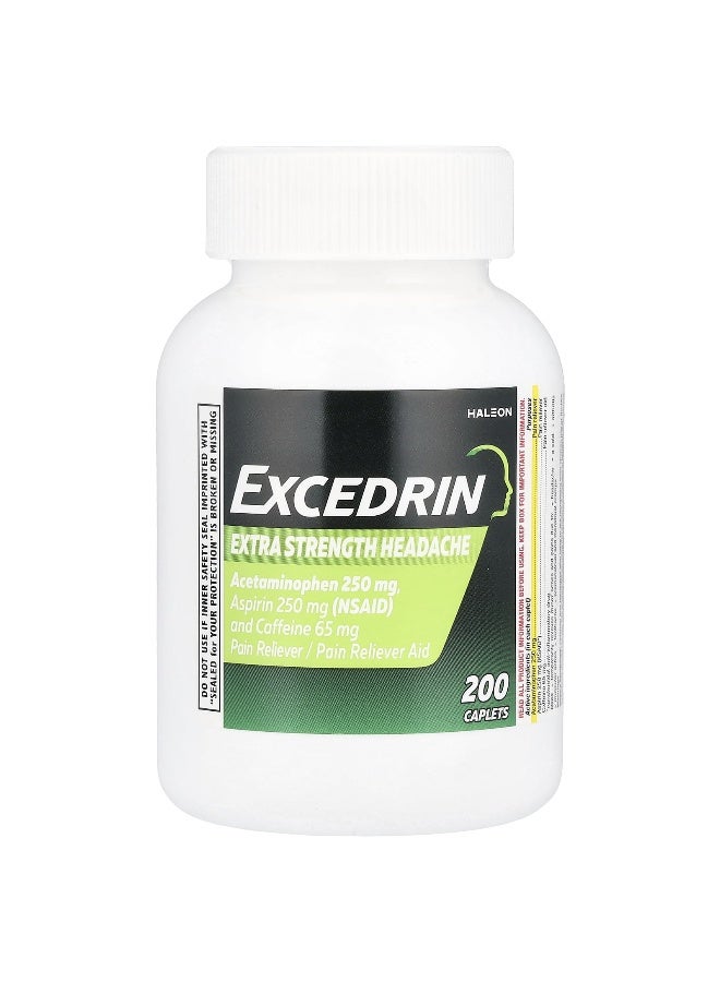 EXCEDRIN Excedrin, Extra Strength Headache, 200 Caplets - Image 4