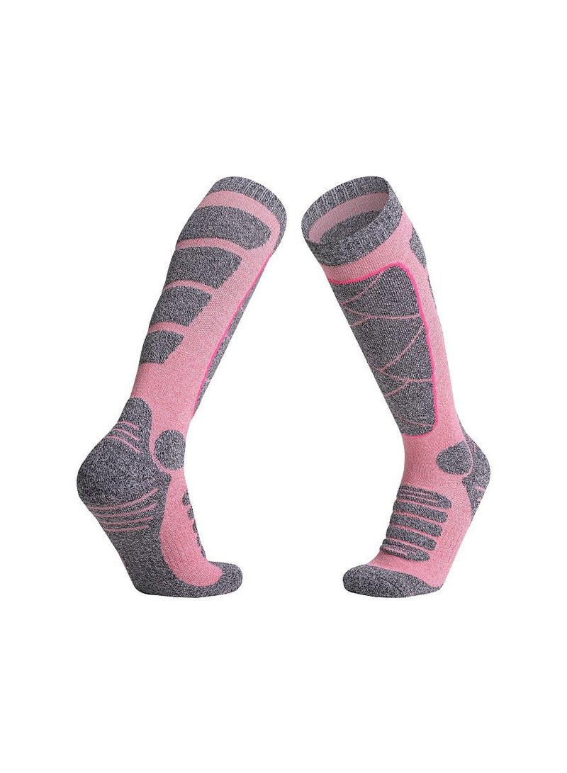 Loquat Anti Slip Sport Knee High Socks Athletic Socks 