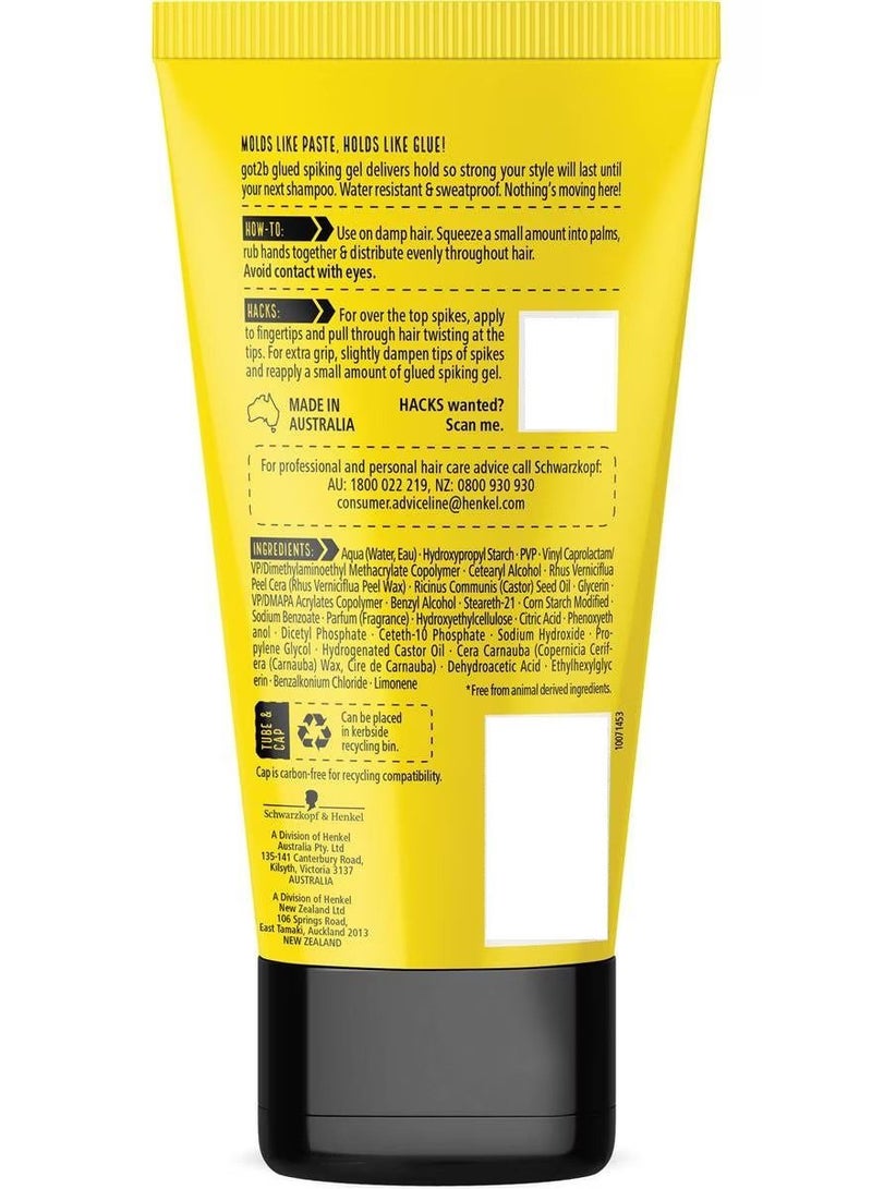 Got2b Glued Water Resistant Spiking Gel 150ml - Image 2