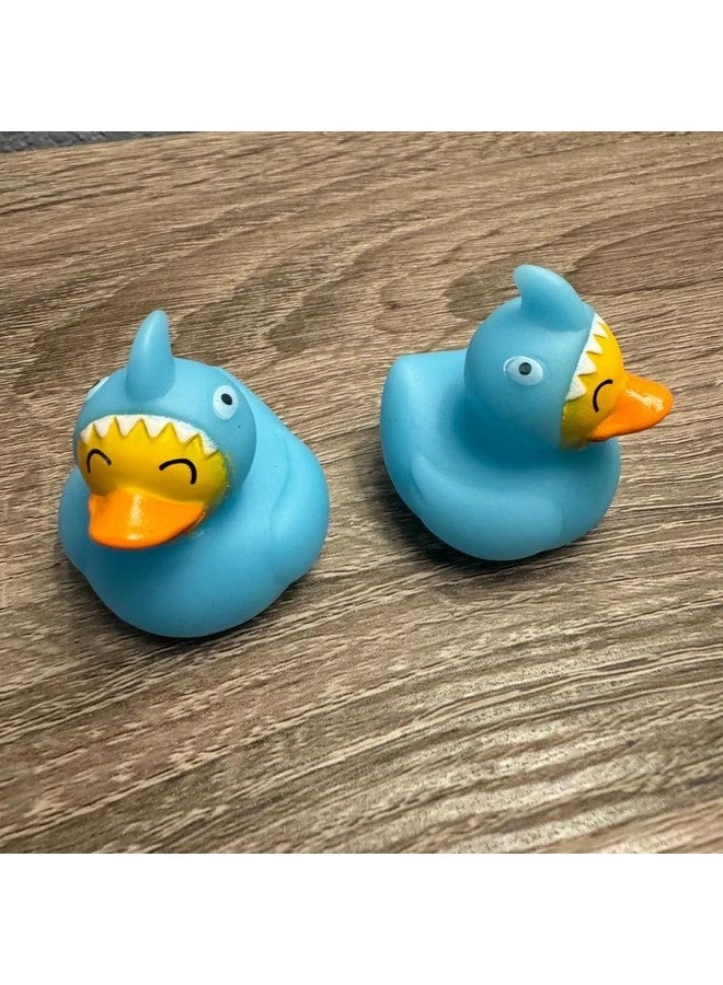 amscan Shark Rubber Duck - 1.76"x 1.56" x 1.56" | Sky Blue | Pack of 16 - Image 5