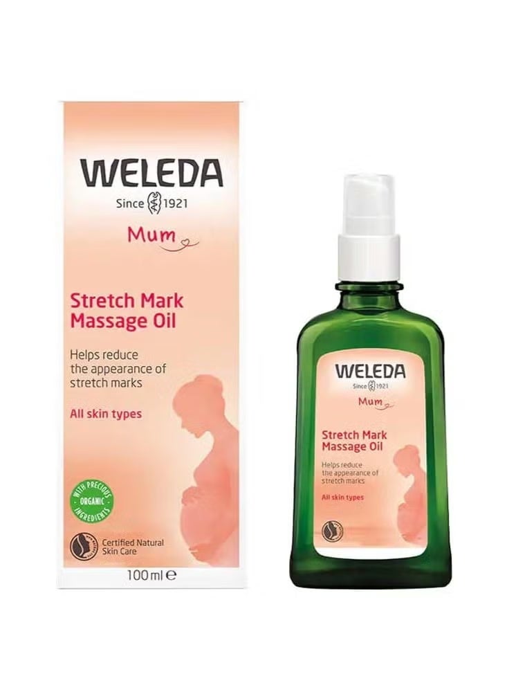 ويليدا زيت تدليك الأمومة لعلامات التمدد 100 مل