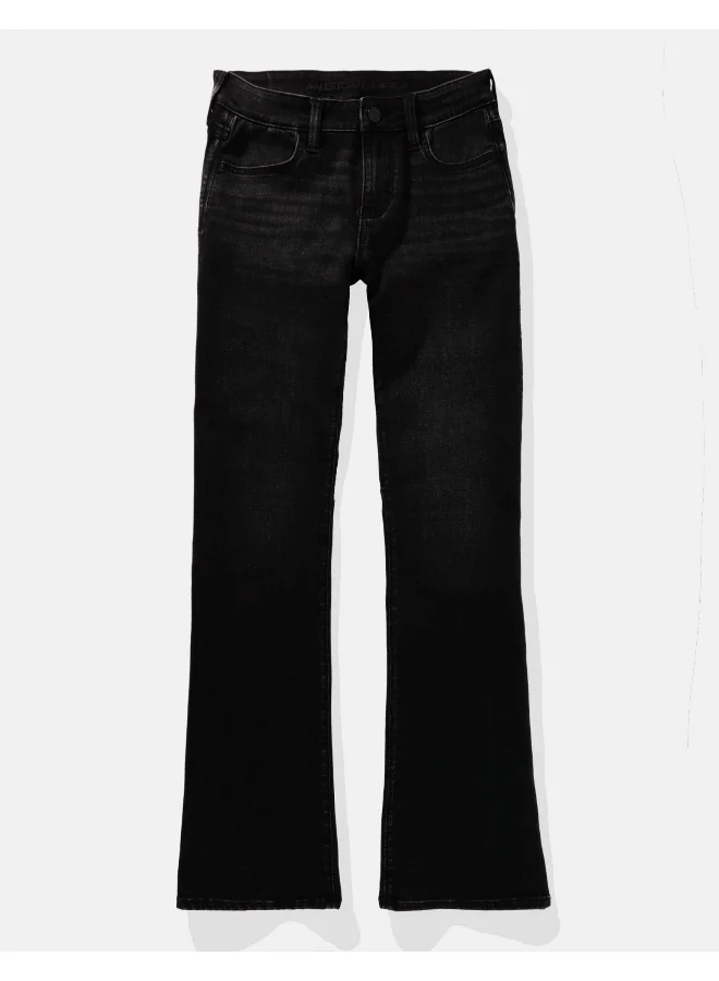 امريكان ايجل High Waist Straight Fit  Flared Jeans