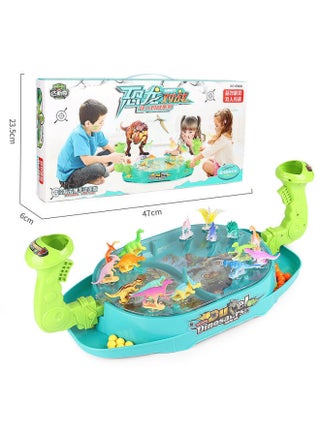 Double Battle Dinosaur Game Table Toy Parent-Child Interactive Competitive Table Game Toy Pinball Dinosaur-Color:Battle Dinosaur Standard (16 Dinosaurs +24 Beads) - pzsku/ZC215F31D686EDF16541CZ/45/1745639288/a272960e-69b7-451d-89d7-e0a8b868945e