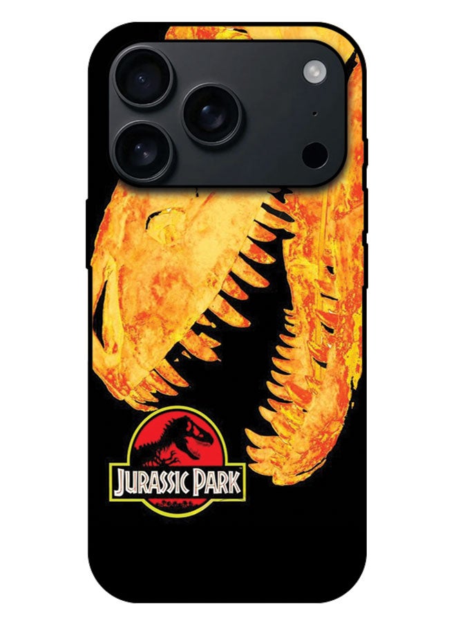 EYE CATCH Printed Protective Case Cover For Apple iPhone 17 Pro Max -  Jurassic World Logo