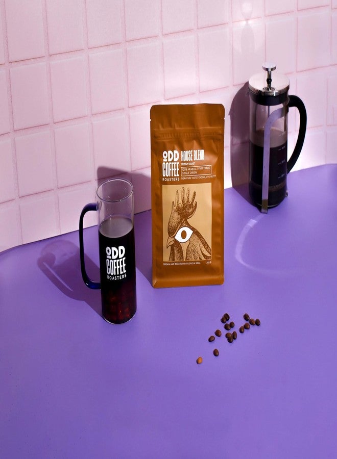 ODD COFFEE ROASTERS محمصة أود كوفي، قهوة مختصة، ٢٥٠ لكل عبوة (عبوتان) | مزيج الإفطار - تحميص خفيف - بنكهة الفواكه | مزيجنا الخاص - تحميص متوسط - مذاق مميز | مسحوق قهوة للتقطير، حبوب قهوة عالية الجودة - Image 3