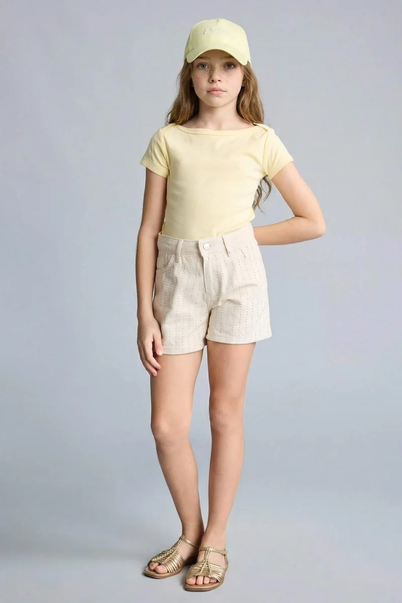 ديفاكتو Girl Denim Shorts