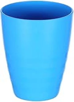 m-design M-Design Large Plastic Cup (520ml) - Microwave, Dishwasher, Food Safe & BPA Free (1, Blue) 