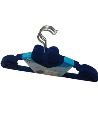 5 Pieces Velvet Clothes Hangers Coated with a Layer of Flexible Heavy Duty - Non-Slip Clothes Hangers - Elegant Design for Hanging Clothes at Home, Office, Shops - pzsku/ZC216325B37E4D8EB5020Z/45/1746232790/40154af5-5474-4e3c-a6be-bdd669318a8e