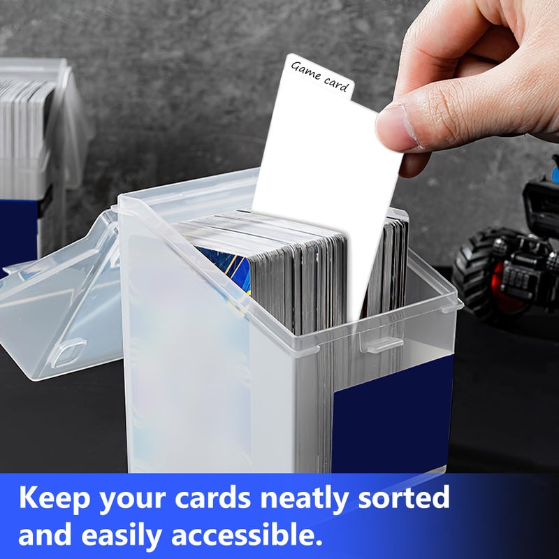 Philbinden 200PCS White Trading Card Dividers,Paper Divider Cards Organizer for Sport Game Business Playing Cards Gathering Storage Supplies (White-Vertical) - Image 5