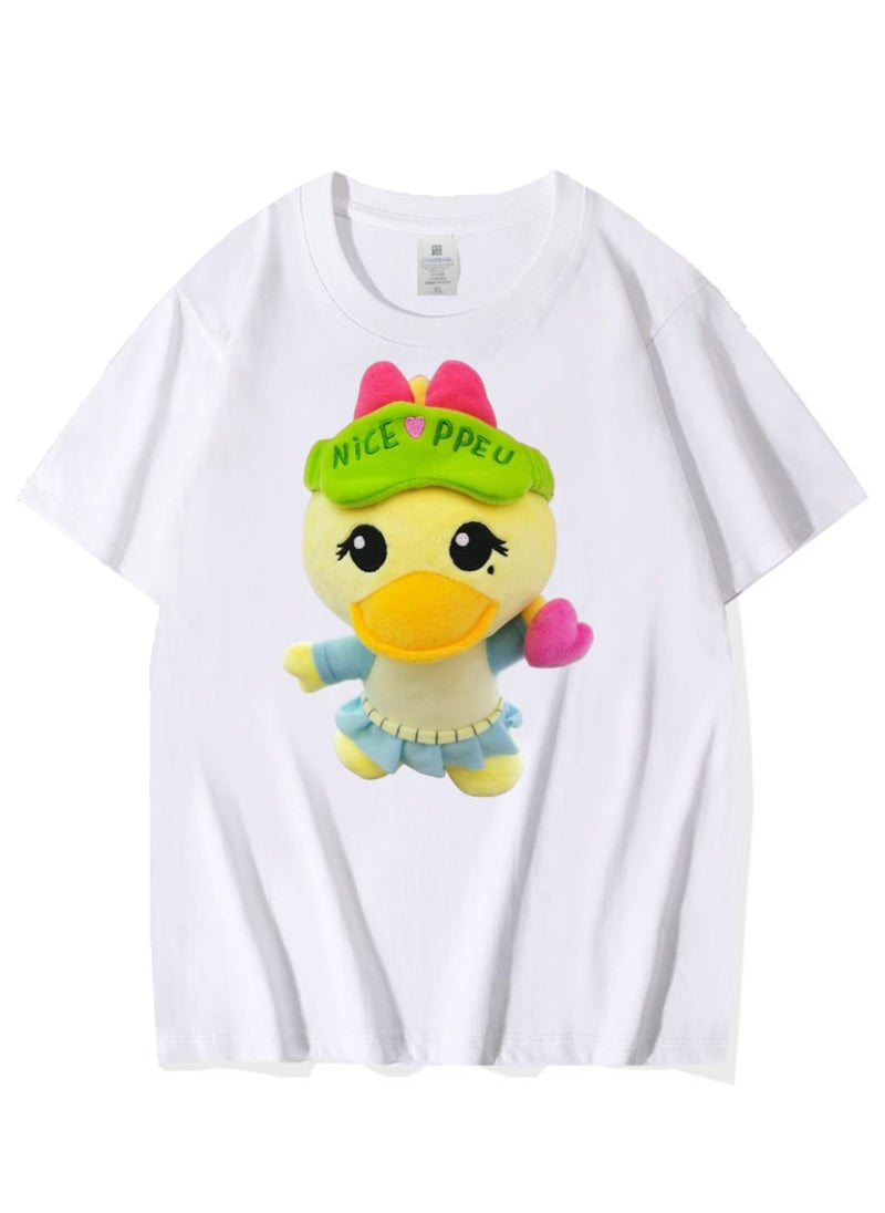 NIBEMINENT Blackpink Printed Cotton Short Sleeves T-Shirt 