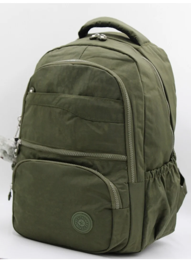 Bevitton Water Resistant Crinkle Fabric Unisex Backpack and School Bag / 2400