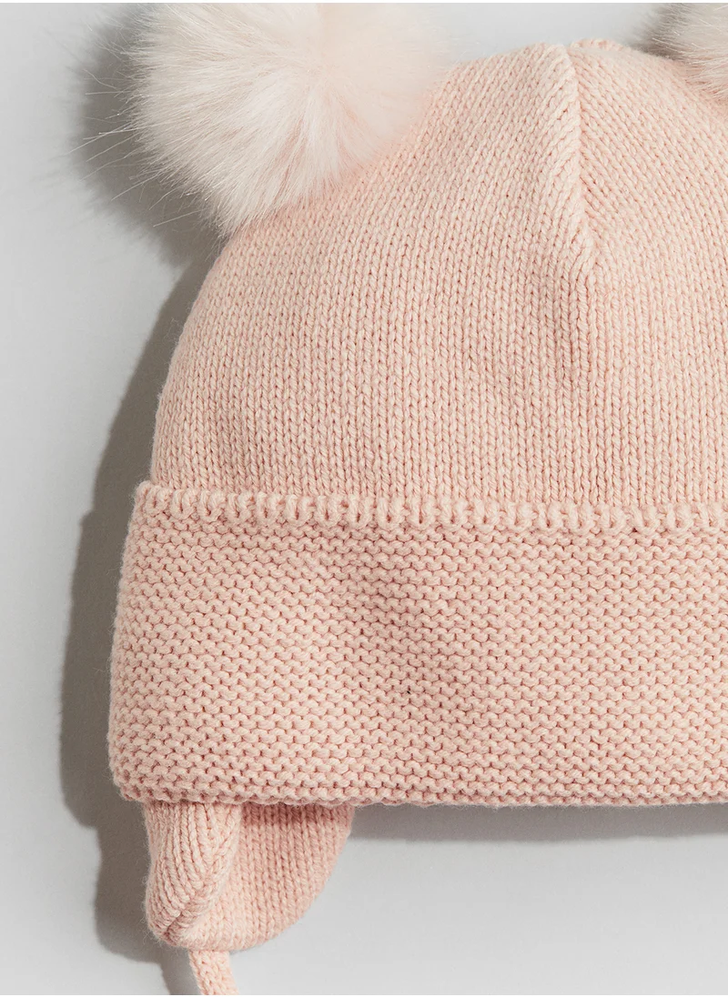 اتش اند ام Fleece-Lined Beanie With Earflaps