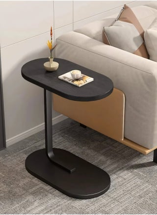 Small Side Table, C Shaped End Table for Sofa and Bed, TV Tray Table with Metal Frame for Couch, Living Room, Bedroom 45*30*63CM  sofa side table - pzsku/ZC2166DF9A311FF952FA8Z/45/_/1728723395/4193130b-b888-4768-b3cc-48c2500520df