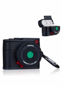 Y&D Case for AirPod Pro, Cute Black Camera Shape Cover, Funny Cool Design  - Image 1
