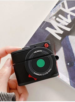 Y&D Case for AirPod Pro, Cute Black Camera Shape Cover, Funny Cool Design  - Image 2