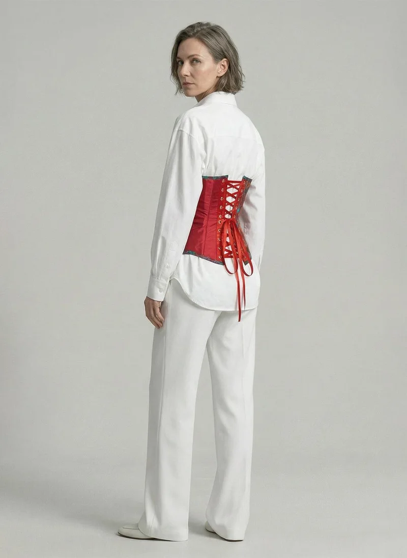 Janara Jones One Of A Kind Crimson Fantasy Corset