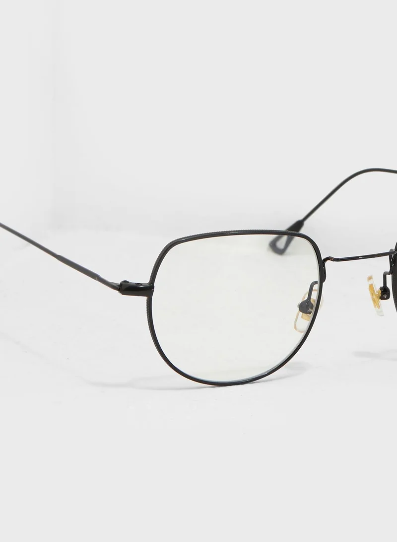 Ginger Casual Clear Sunglasses